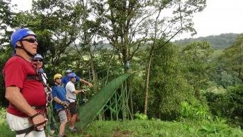 Rappel and Zip line tour, Arenal Volcano, Costa Rica photo
